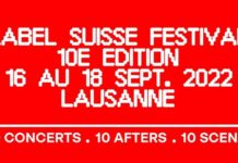 FESTIVAL LABEL SUISSE – 10e édition du 16 au 18 septembre à Lausanne