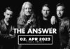 THE ANSWER – En concert le 2 avril 2023 à Zurich