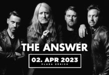 THE ANSWER – En concert le 2 avril 2023 à Zurich