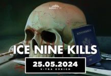 ICE NINE KILLS – Concert de Zurich reporté à 2024