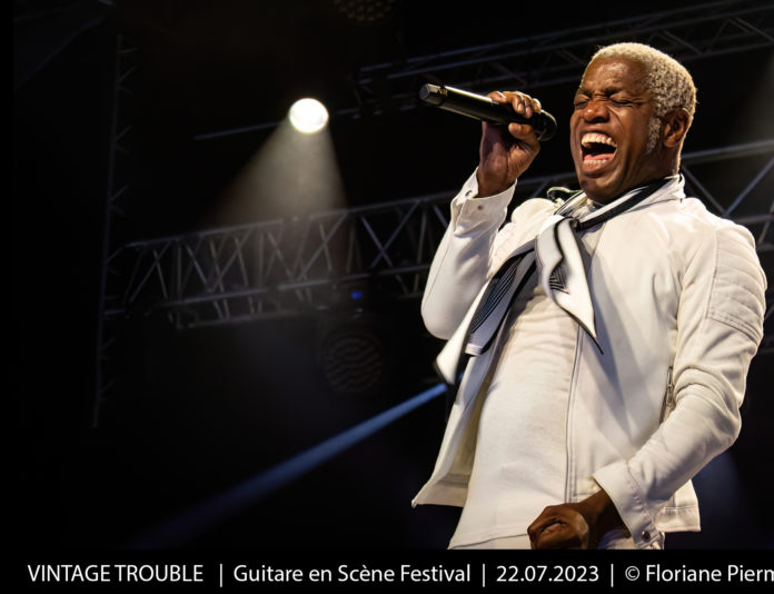 Vintage Trouble Photos Shoot Floriane Piermay Daily Rock Magazine Festival Guitare en Scène 2023