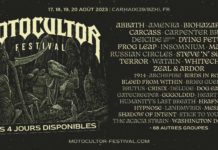 MOTOCULTOR – DU 17 AU 20 AOÛT 2023 – CARHAIX (29) FRANCE