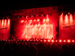 Carpenter Brut au Venoge Festival, Suisse, 16 août 2023, photo d'Alex Pradervand