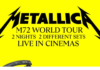 METALLICA – Concerts « en direct » aux Cinémas Pathé