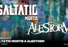 SALTATIO MORTIS & ALESTORM – Double headliner show à Zurich en décembre.