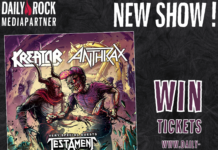 CONCOURS // Kreator + Anthrax + Testament (Invitations)