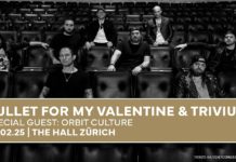 BULLET FOR MY VALENTINE & TRIVIUM – C’est ce mercredi 5 février à Zurich !