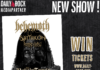 CONCOURS // Behemoth + Satyricon + Rotting Christ (Invitations)