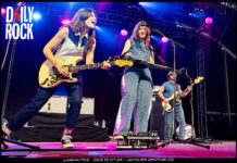 GUITARE EN SCÈNE – LARKIN POE, BLUES SISTERS Larkin Poe au festival Guitare en Scène 2024, Siant Julien en Genevois, inerview de Floriane Piermay pour Daily Rock.