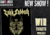 CONCOURS // Zakk Sabbath (Invitations)