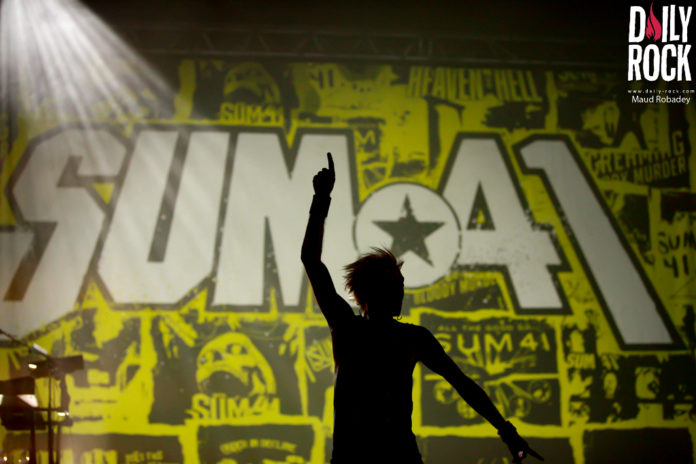 Sum41_DailyRock_MaudRobadey Sum41 à l'Arena de Genève pour Daily Rock (Crédit photo : Maud Robadey)