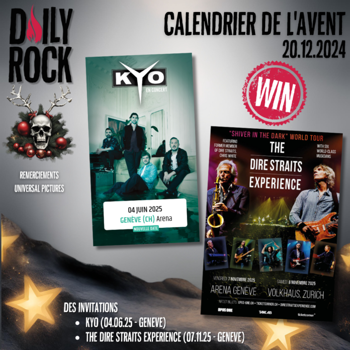 Kyo - Dire Straits Experience - Genève 2025