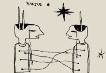 EMZYG – 52 Blue Visuel de la pochette de l'album de la formation rock zurichoise EMZYG paru fin 2024