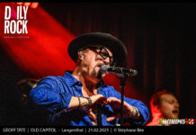 GEOFF TATE + INNER VITRIOL – OLD CAPITOL, Langenthal – 21 février 2025