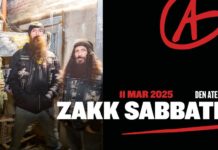 ZAKK SABBATH – Den Atelier, Luxembourg – 11 mars 2025