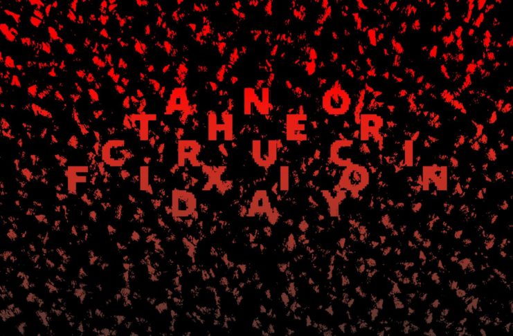 Visuel de l'album "Another Crucifiction Day" du groupe rock lausannois Jesus Craft, paru en 2025.