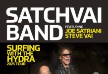 SATCHVAI BAND featuring Joe Satriani & Steve Vai – Volkshaus Zurich – 12.07.2025