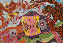 Pigs Pigs Pigs Pigs Pigs Pigs Pigs – Death Hilarious Cover art album Pigsx7 "Death Hilarious"