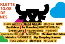 ROCKLETTE MET LA GOMME POUR SON 1Oème – PALP FESTIVAL – COUVERT DU GOLY (Hooveriii – Monkey3 – Melvins – Puta Volcano – Earthless – Fu Manchu) – 2 & 3 Août 2025