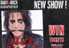 CONCOURS // Alice Cooper (Invitations)