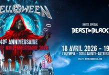 HELLOWEEN CÉLÈBRE SES 40 ANS DE CARRIÈRE À L’OLYMPIA!