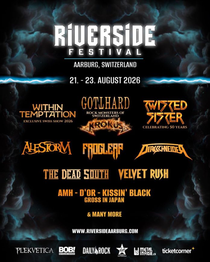 Riverside 2026 - Poster & Line-up