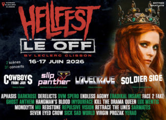 HELLFEST LE OFF – 16 et 17 juin 2026 – Leclerc Clisson (FR)